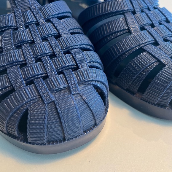 MELISSA / Jason Wu collab Possession Campana fisherman jelly sandal TEAL COBALT - Picture 6 of 11